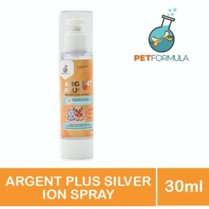 Argent Plus Silver Ion Wound Pet Spray – Deodorizer, Disinfectant w/ Antibacterial Effect 30ML