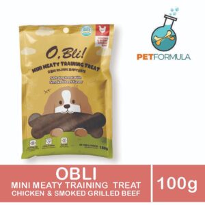 Korean O.bli Mini Meaty Healthy Dog Treats – Chicken & Beef